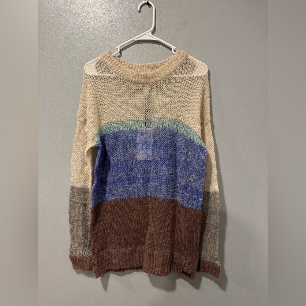 NWT Nümph Maylasia Stripe Sweater Wool Blend Size Medium
